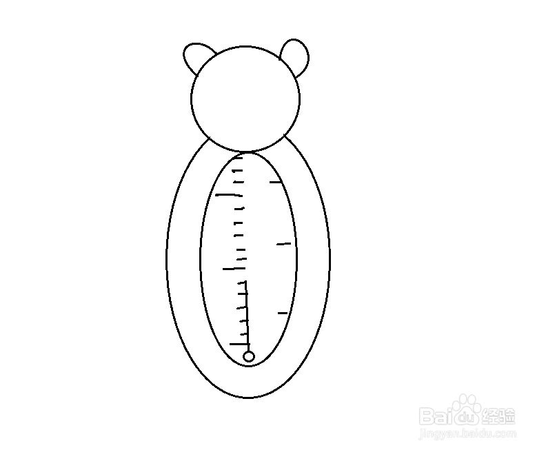 怎么画小熊温度计？（操作图4）