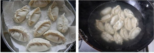 菜鸟谈谈包饺子的注意事项-韭菜饺子