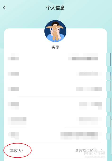 暖心聊天年收入如何修改