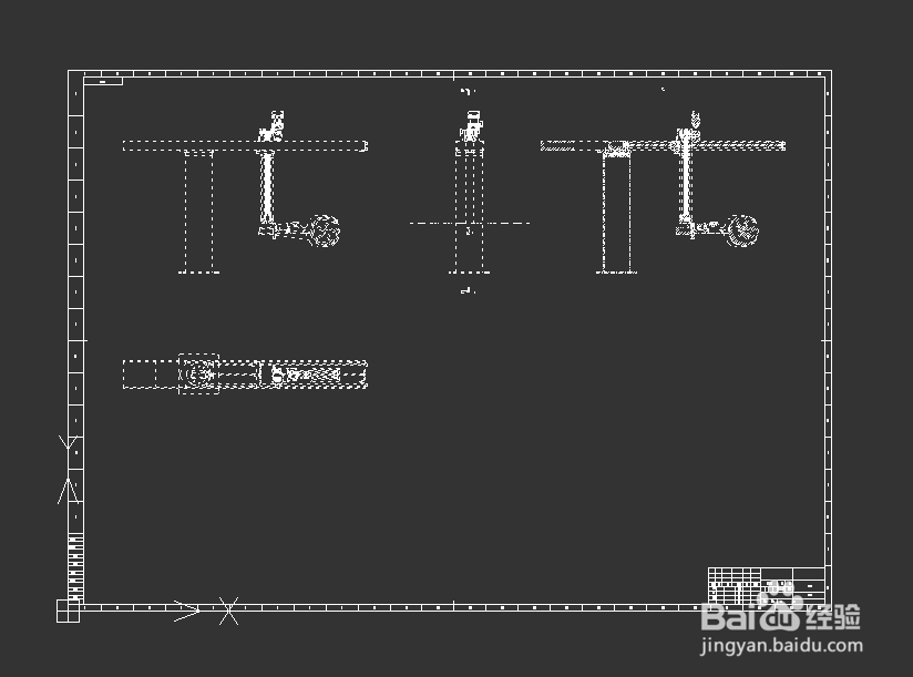 机械毕设：总装配图（Cad预处理1）