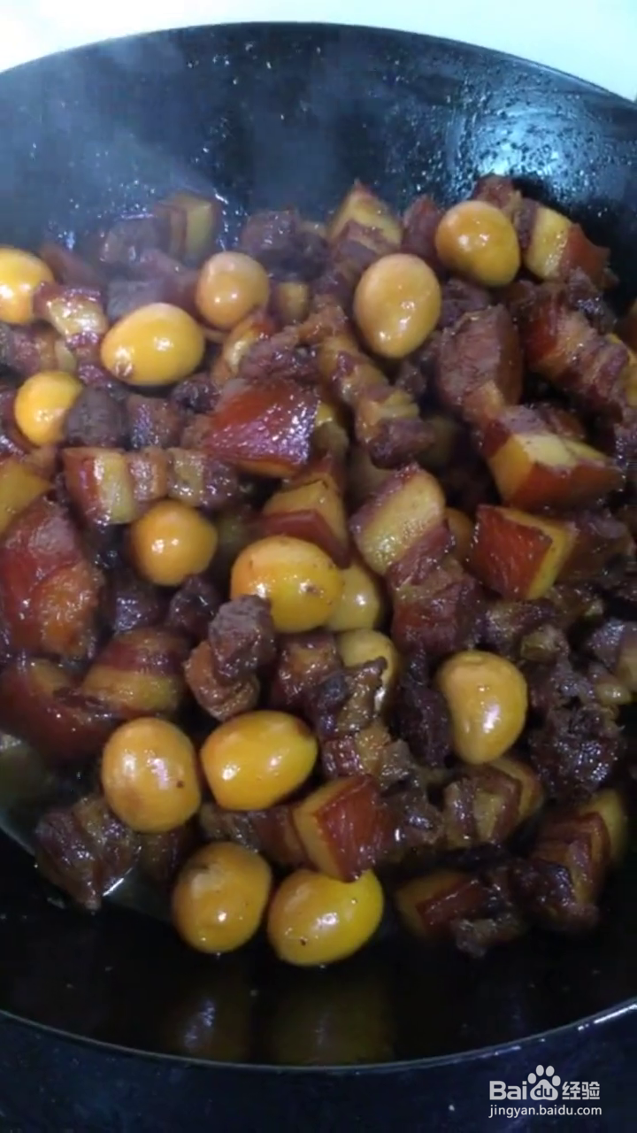 如何制作鹌鹑蛋红烧肉