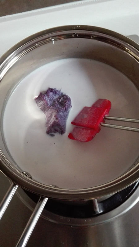 紫薯燕麦牛奶羹