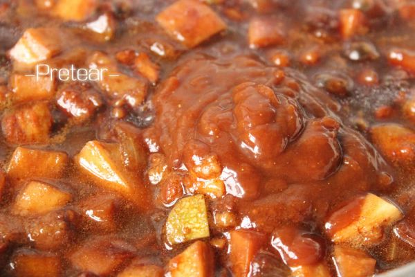 西葫芦鲍菇炸酱面