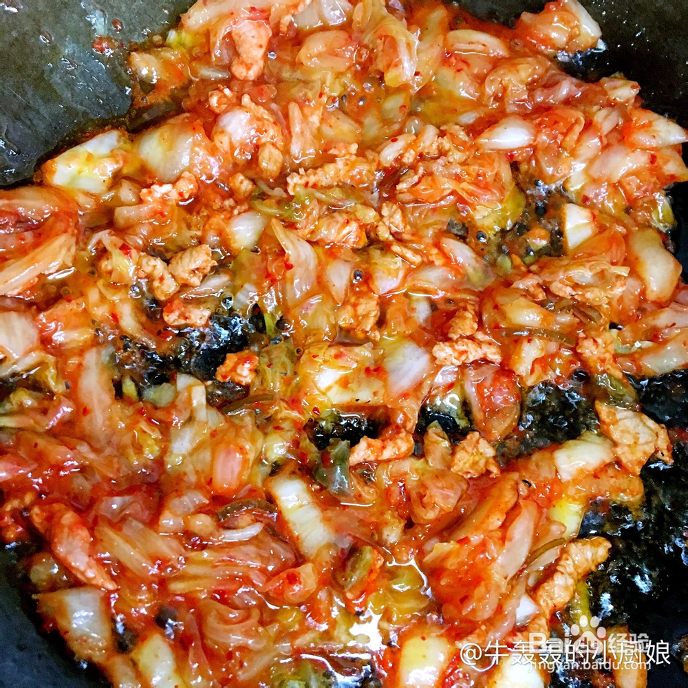 百吃不厌的泡菜炒饭