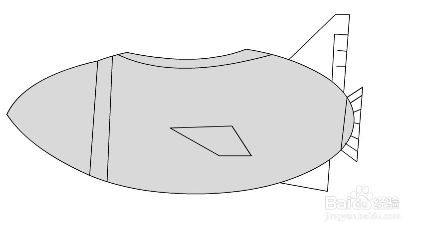 flash绘制太空小型飞行器