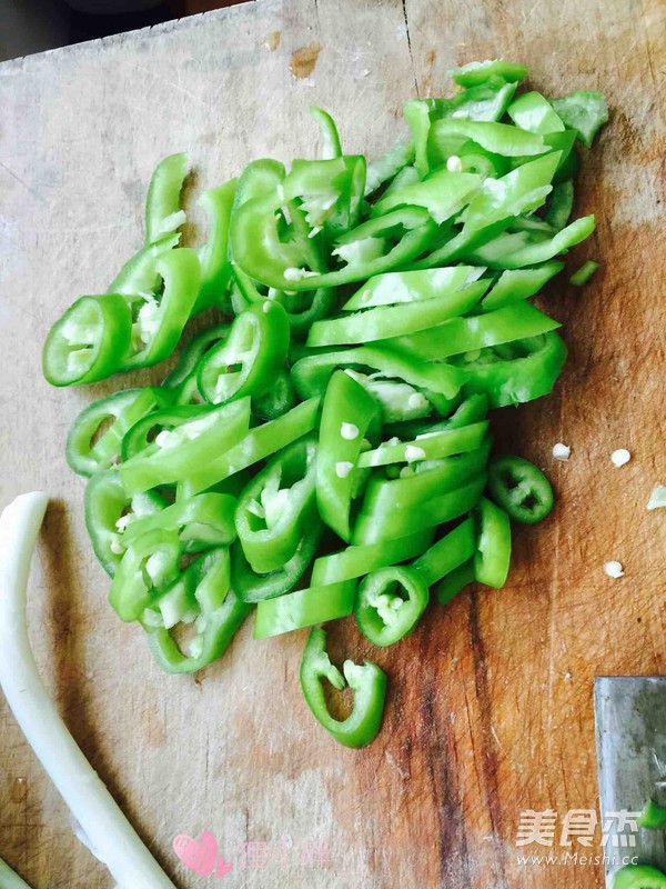 青椒炒香干的做法