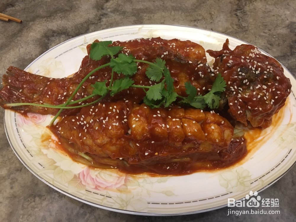 味道绝美的松子鱼