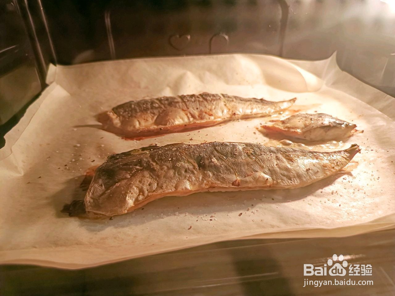 烤青花鱼的做法