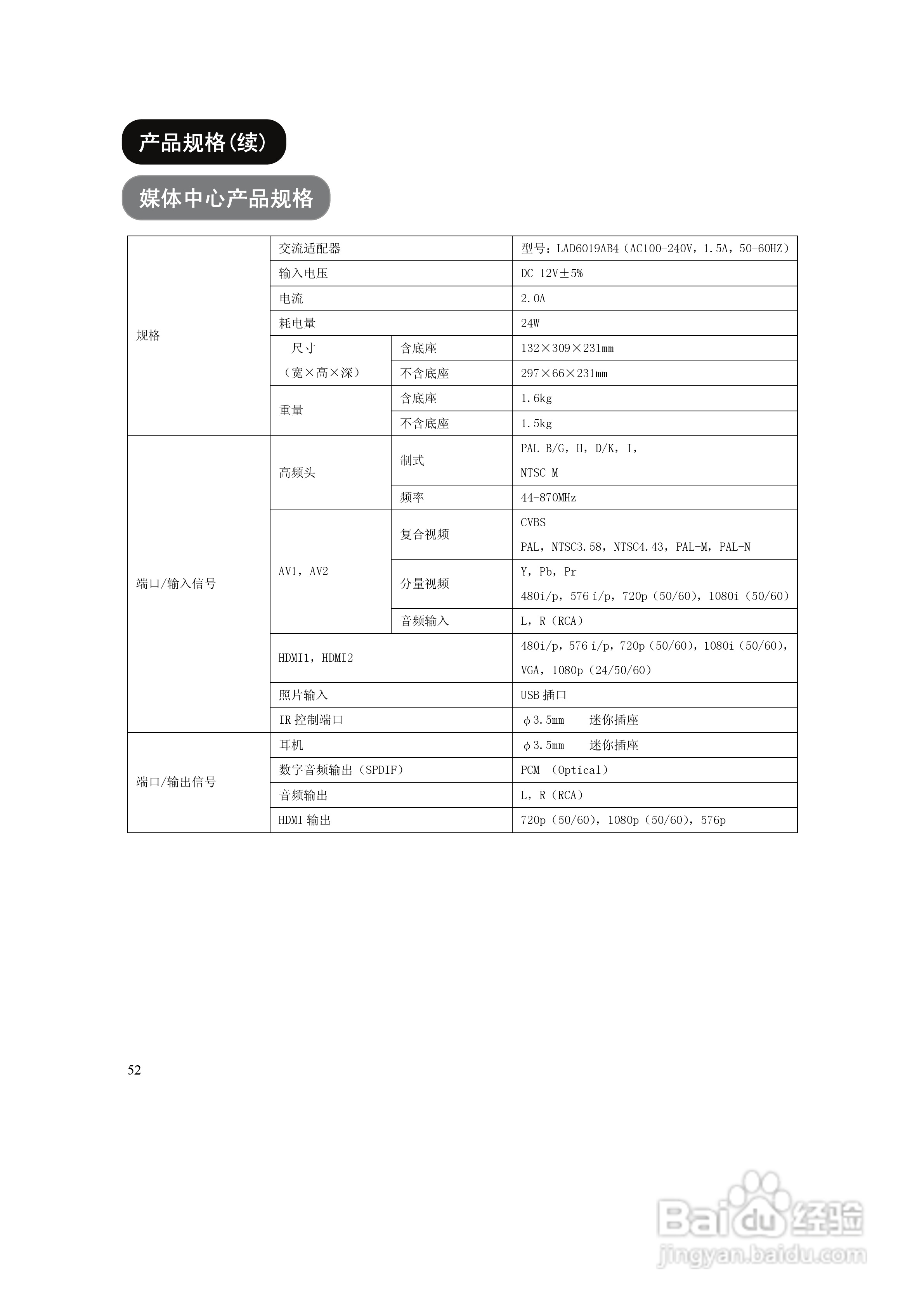 日立UT08系列液晶彩电使用说明书:[6]