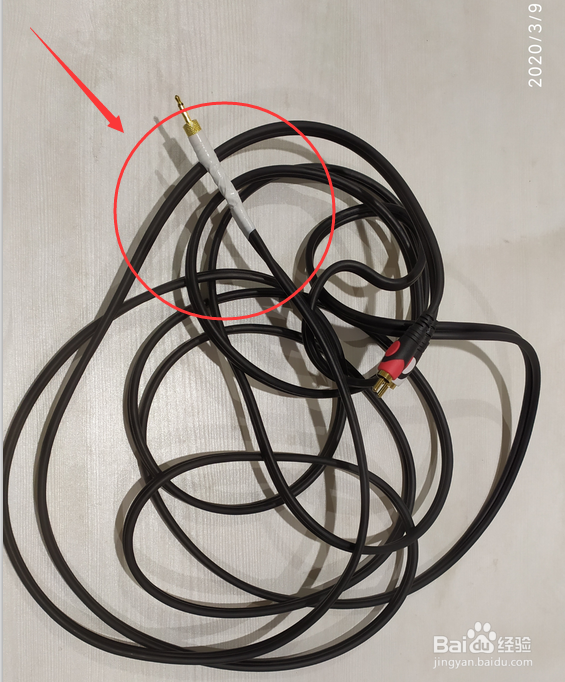 3.5转莲花音频线3.5插头坏怎么修