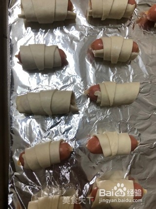 手抓饼卷香肠