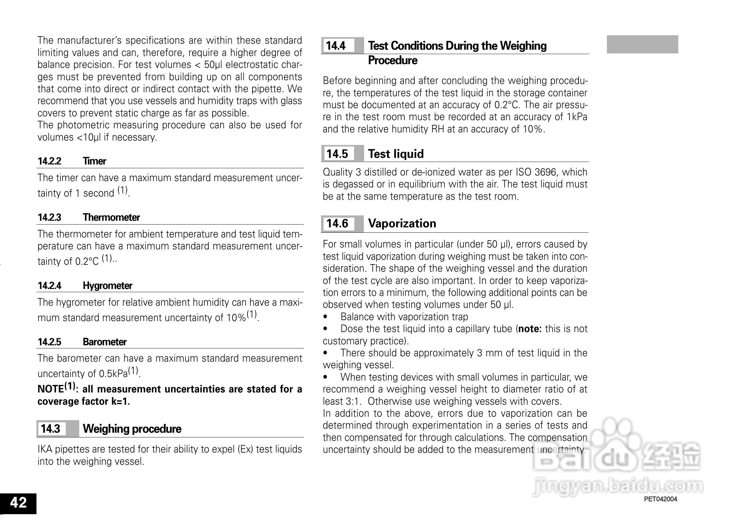 IKA IKA®-PET 25µl 定量移液器使用说明书:[5]