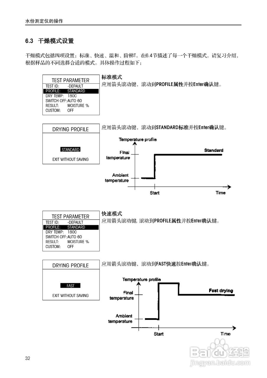 美国奥豪斯MB45水份测定仪中文说明书:[4]