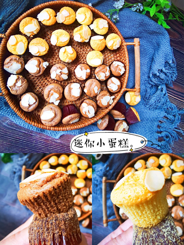 两种口味迷你小蛋糕