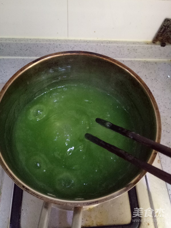 翡翠凉粉的做法
