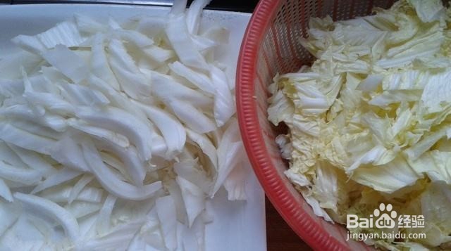 醋溜白菜的做法