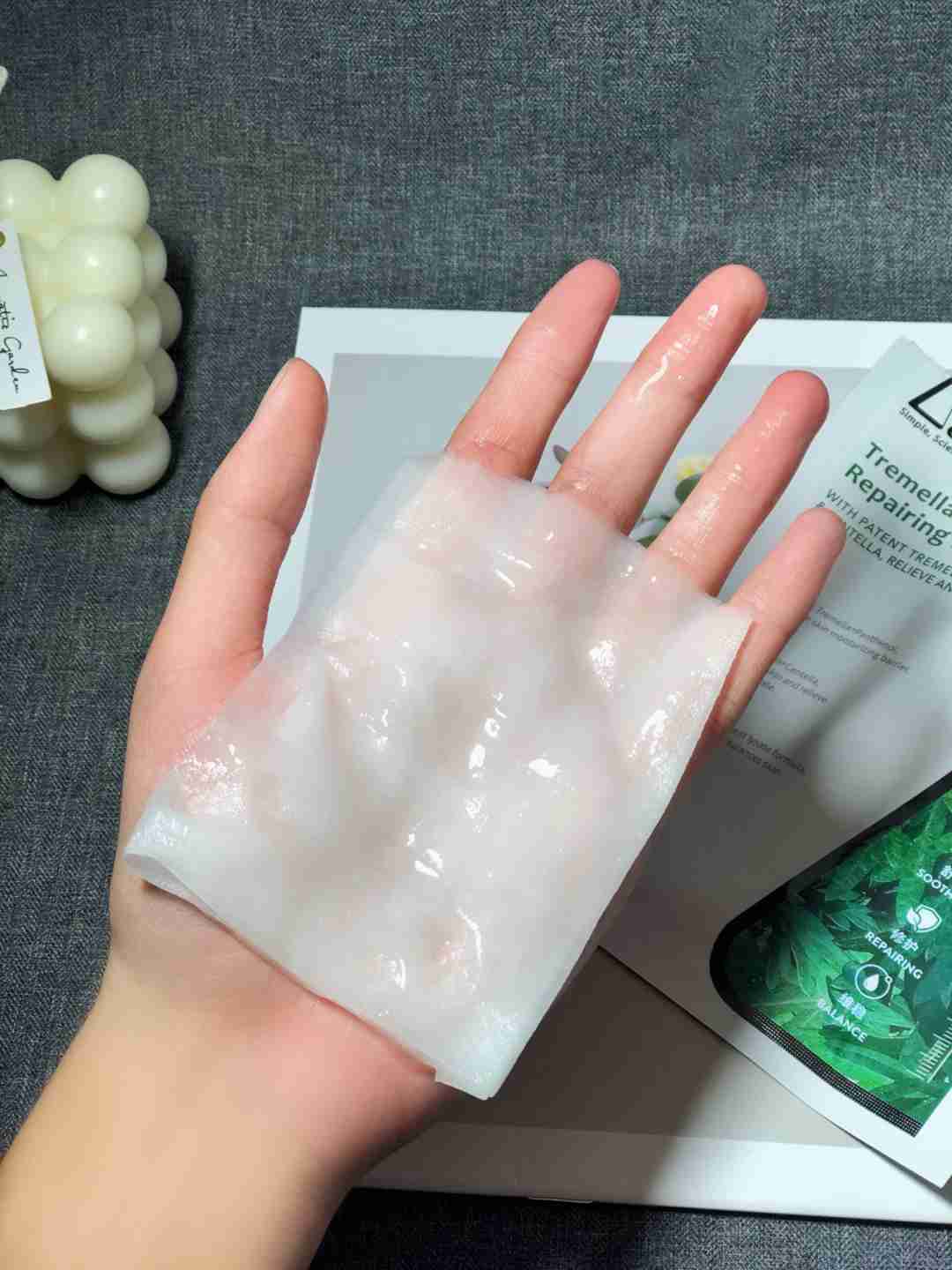 瑞沛银耳修护面膜！一款小仙女必备的好物