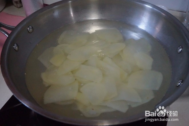 家庭美食响油土豆片