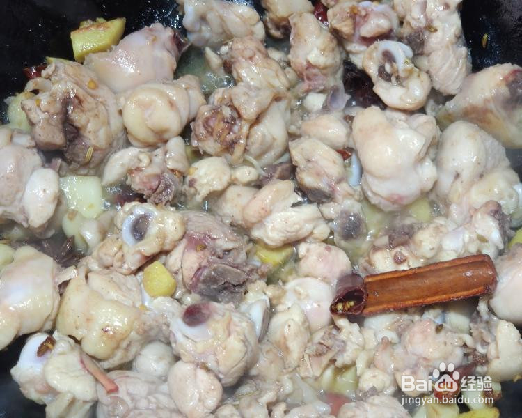 风味豆豉炒鸡的做法