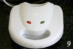 草莓奶油华夫饼