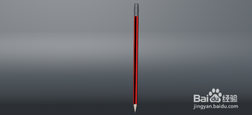 c4d绘制3D铅笔（14）：如何调整笔尖颜色？