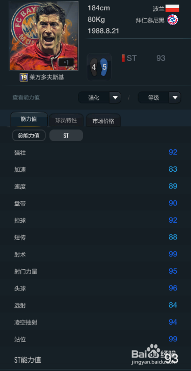 FIFA OL3波兰国家队球员推荐(下篇)