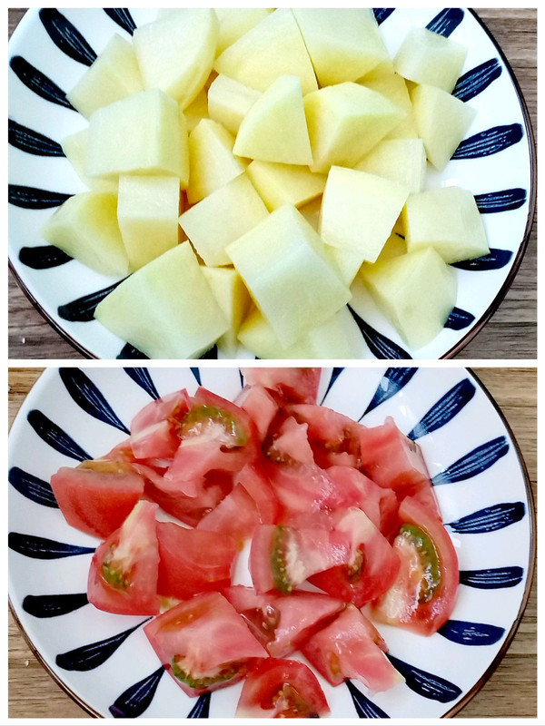 土豆番茄炖牛肉