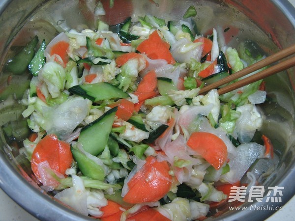 快手泡菜的做法