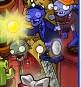 植物大战僵尸生存模式屋顶困难第五轮