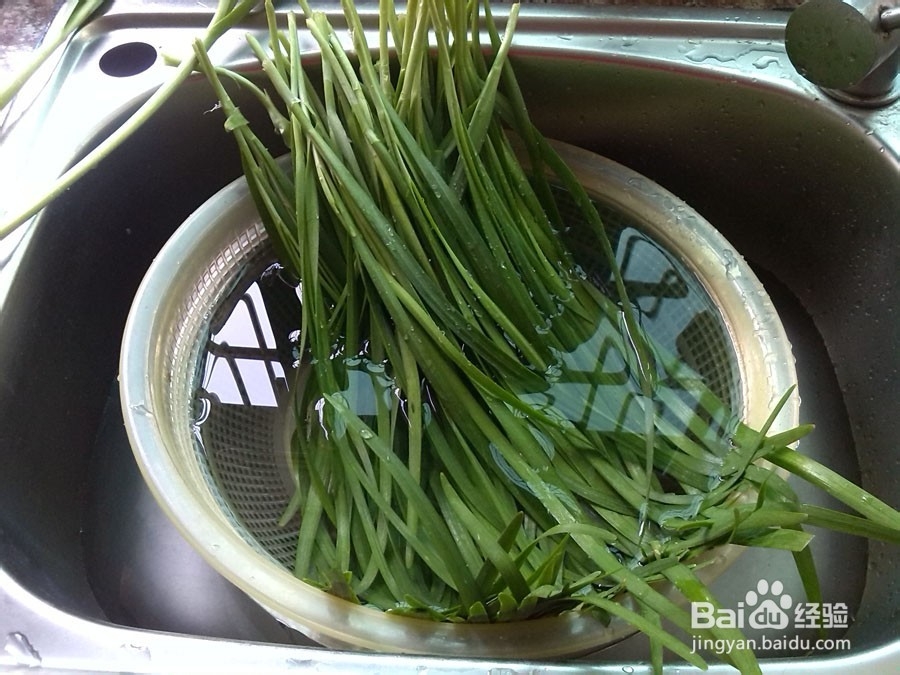 素食主义者菜谱：清炒韭菜【附图】