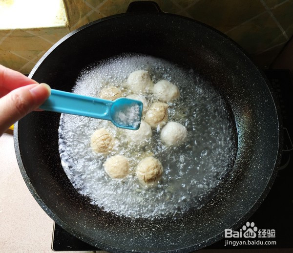 青菜丸子汤的做法