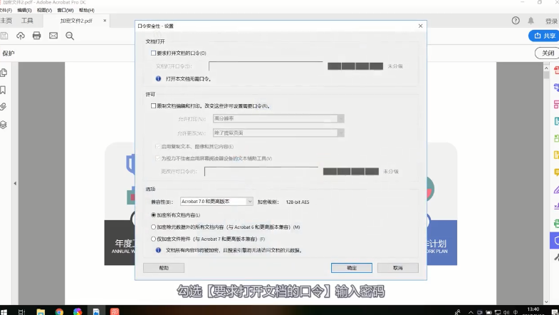 PDF文件怎样加密