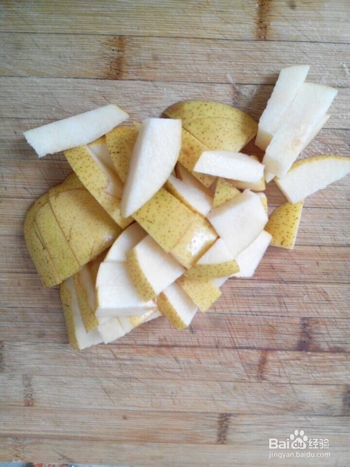 银耳冰糖雪梨汤