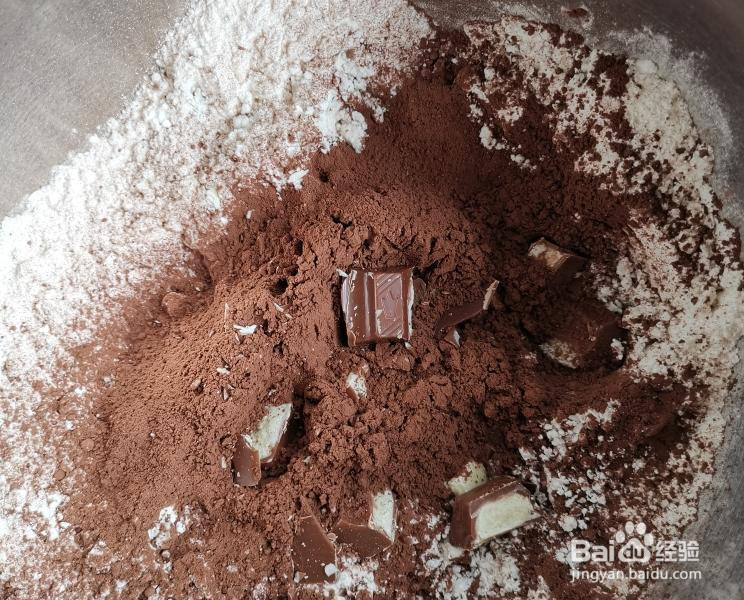 巧克力古早蛋糕的做法