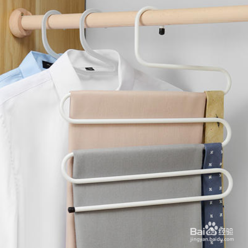 裤架怎么挂裤子