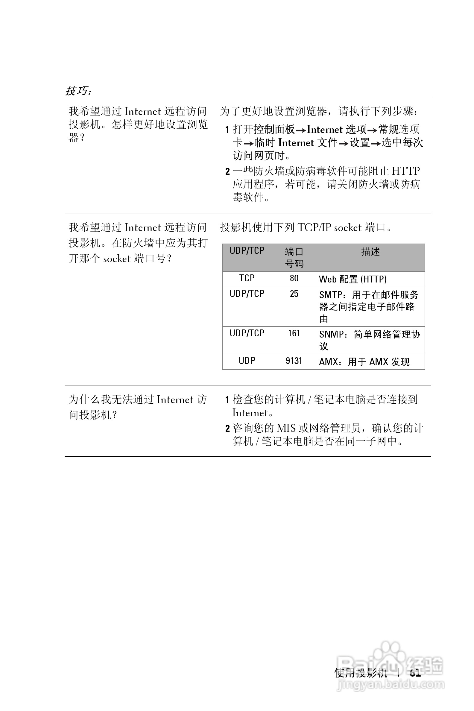 戴尔4310WX投影机使用说明书:[7]