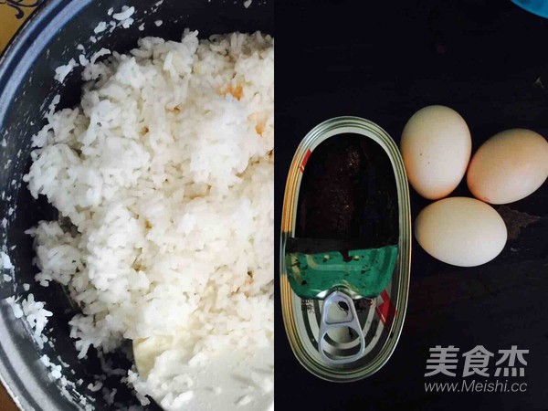 豆豉鲮鱼蛋炒饭