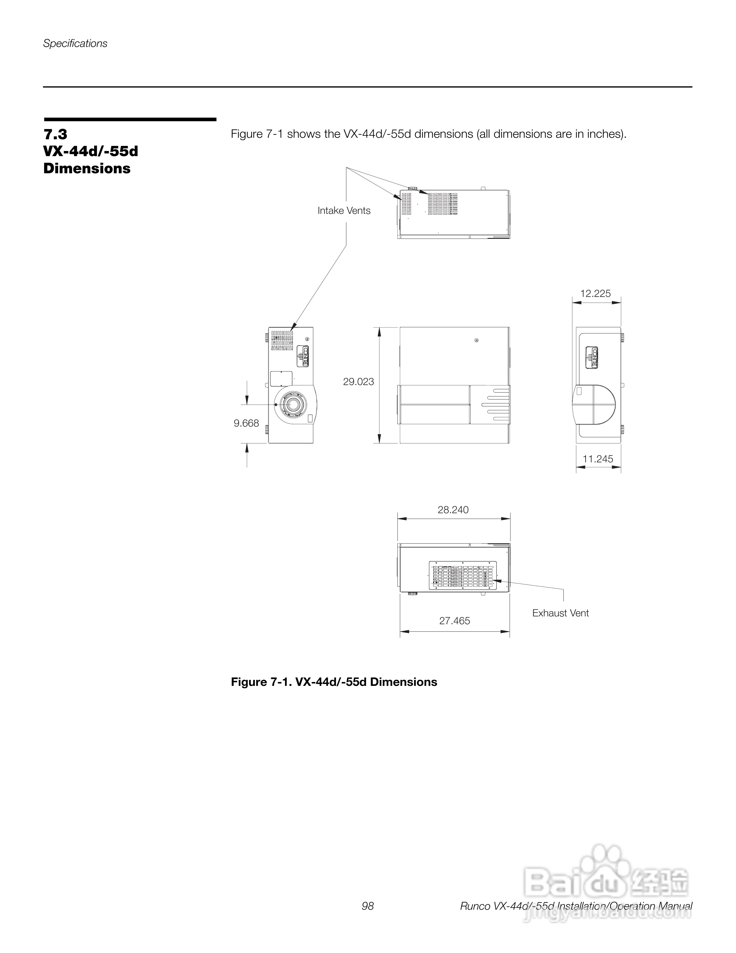Runco VX-55d投影机使用说明书:[12]