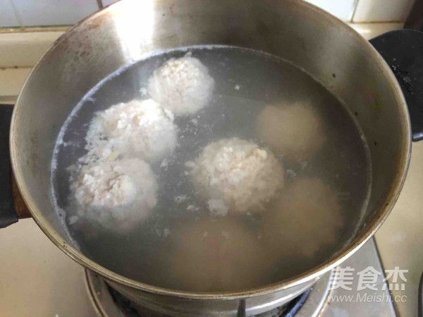 清炖狮子头的做法