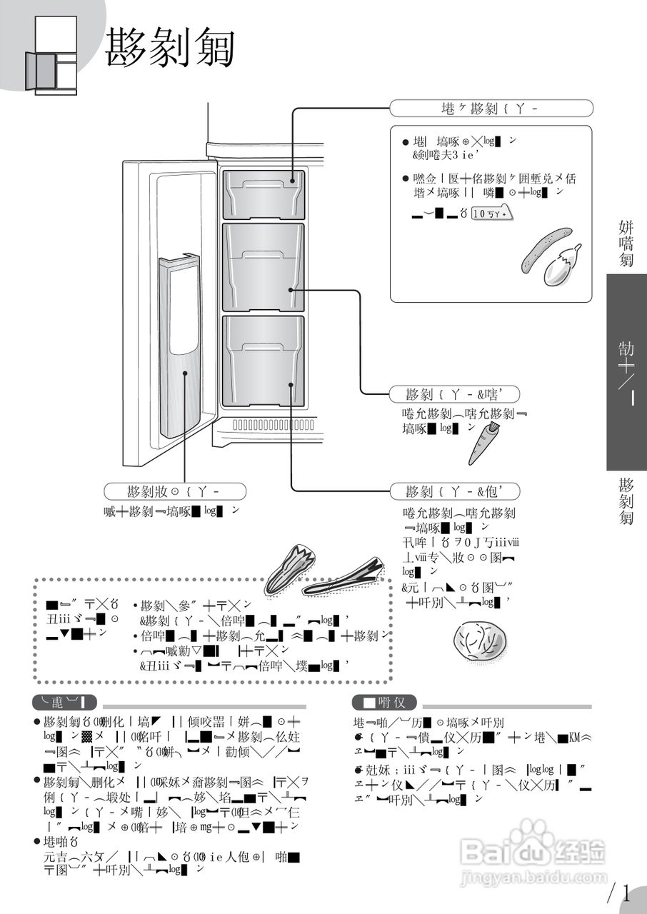 SHARP SJ-KT37P冰箱使用说明书:[2]