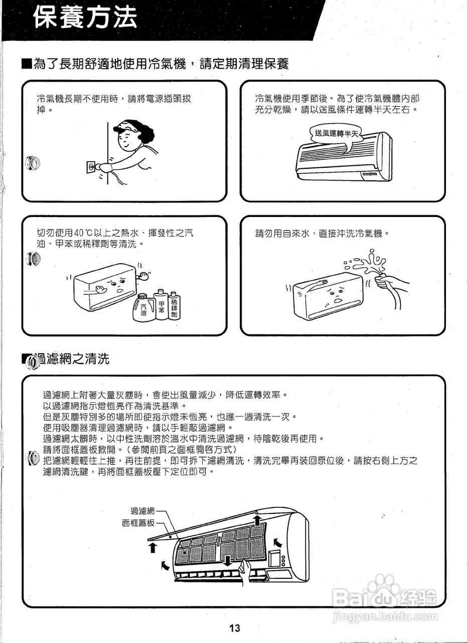 声宝AM-H66L/AU-H66型冷气机说明书:[2]