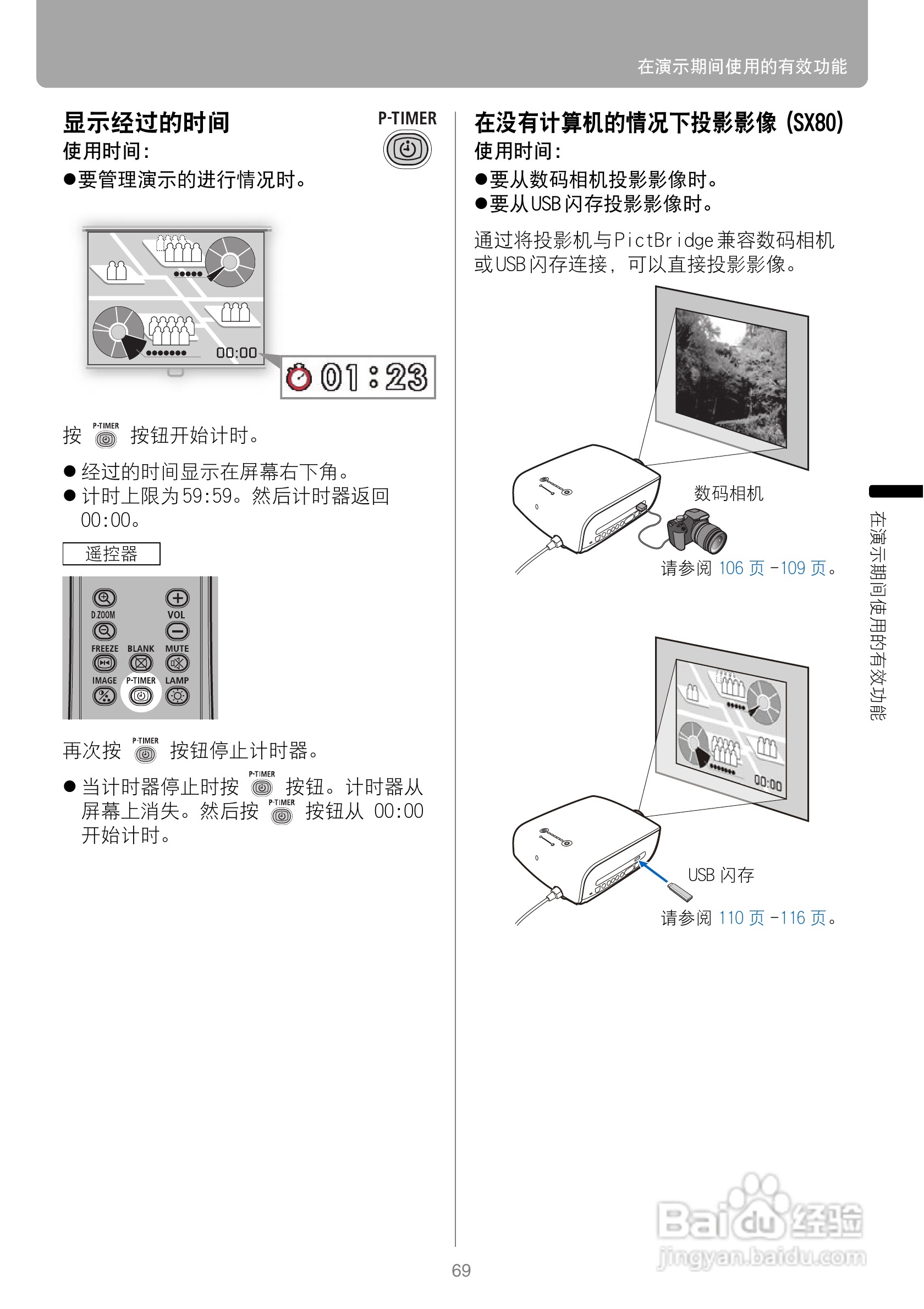 佳能SX80投影仪使用说明书:[7]