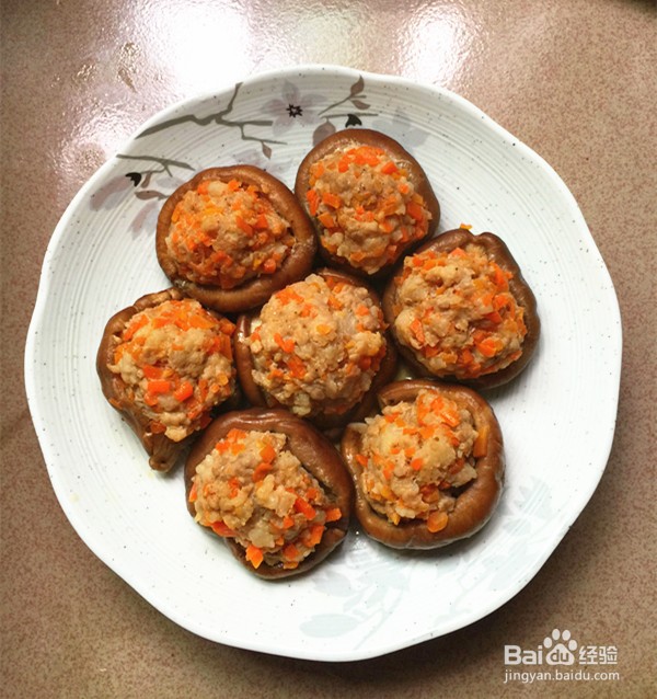 香菇酿肉的做法