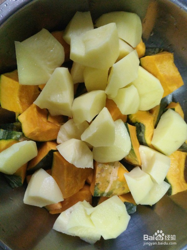 如何制作南瓜炖土豆