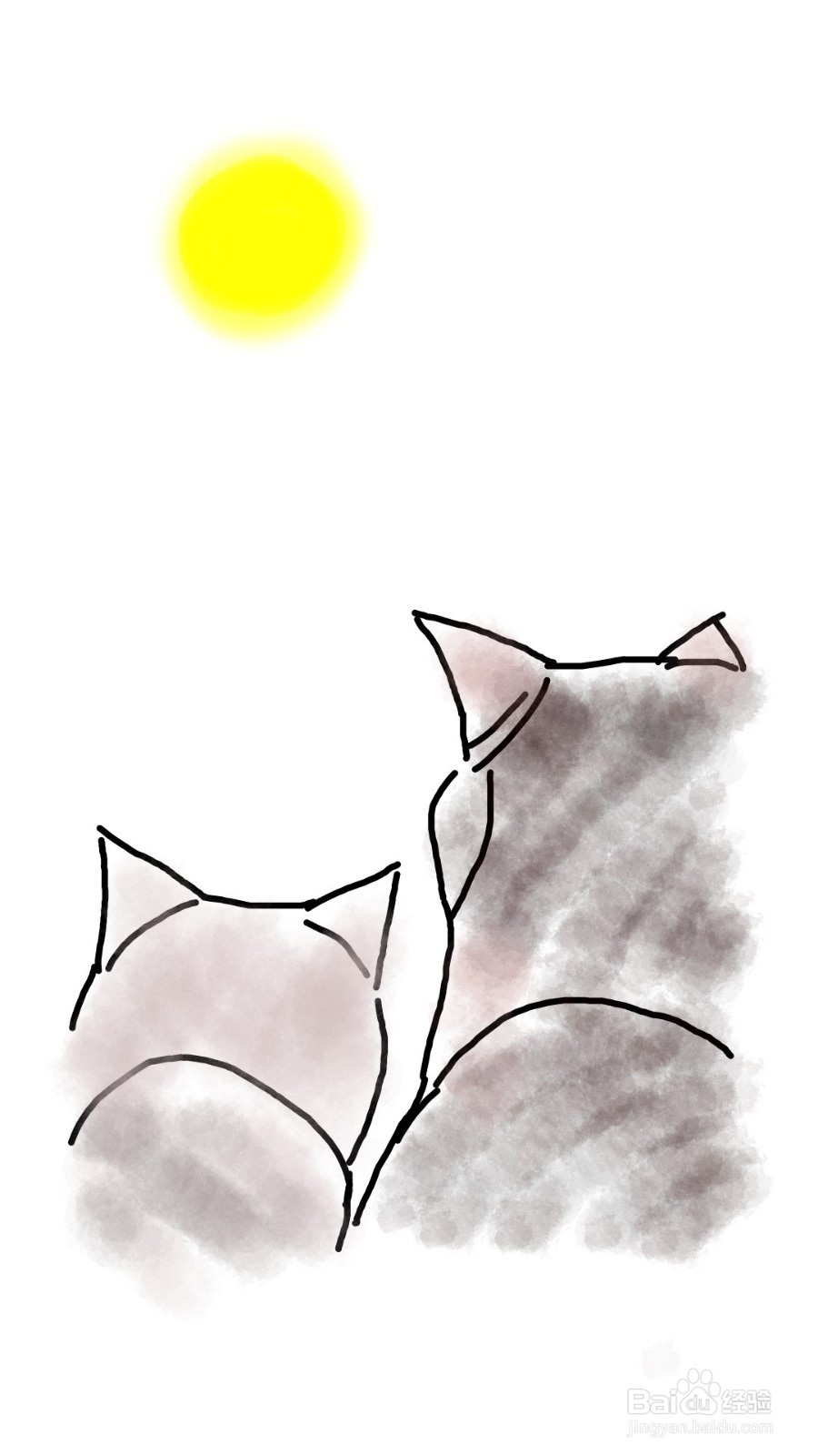 如何修图 ins简笔画教程