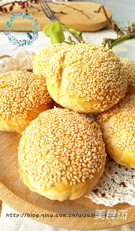 坚果蟹壳黄的做法