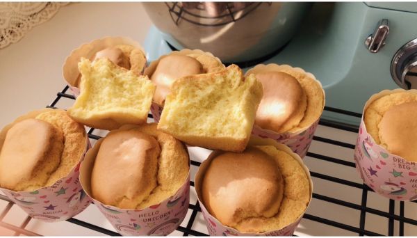 脆皮糯米小蛋糕内里绵软Q弹