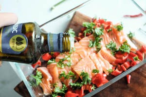 如何做辣烤三文鱼