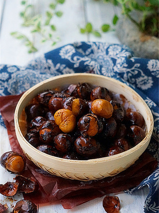 椒盐炒板栗的做法