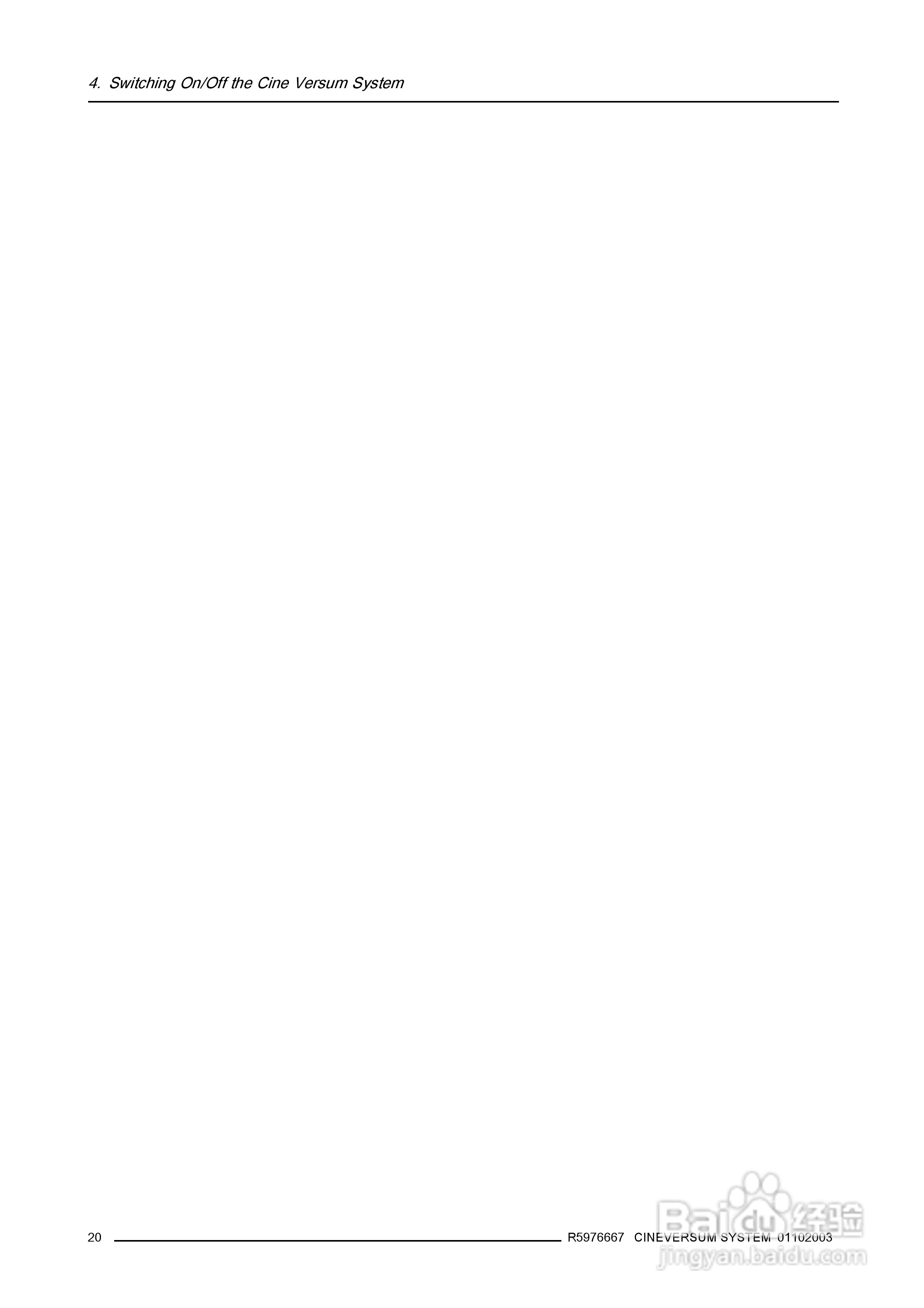 Barco巴可 Cine VERSUM 120投影机说明书:[3]